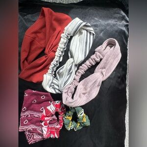 Stylish Women's Headband Set with Scrunchies